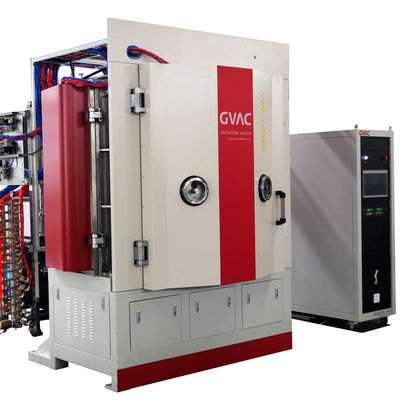 La máquina de capa automática de PVD limpia la metalización con la aspiradora de la decoración plástica de las piezas
