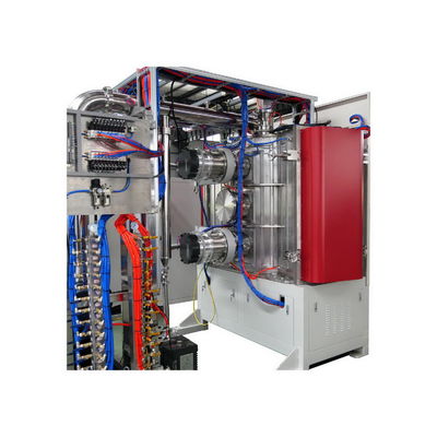 La máquina de capa automática de PVD limpia la metalización con la aspiradora de la decoración plástica de las piezas