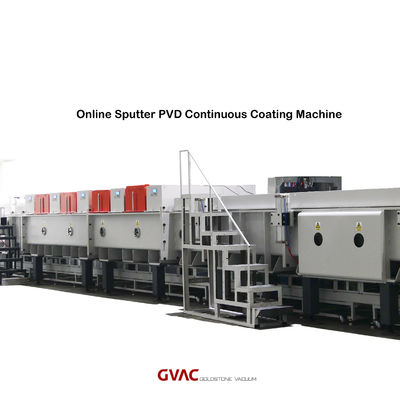 calidad  Reflect Glass PVD Coating Machine Low E Glass Vacuum Magnetron Sputtering fábrica