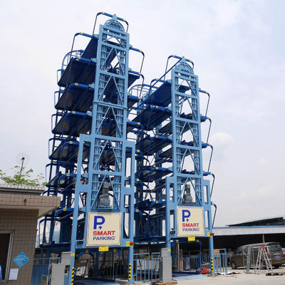 calidad  16 Trays Smart Parking Solution garage With Automatic Electric Charging 60 KW fábrica