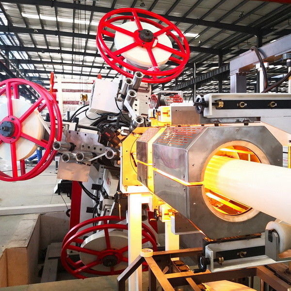 Cadena de producción del tubo de 2 pulgadas TCP RTP fibra de vidrio reforzada para el tubo terrestre flexible de Spoolable del gas de aceite