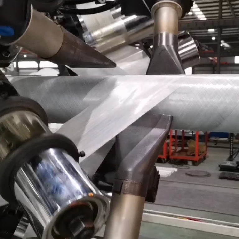 Máquina terrestre de acero de cristal API 15S del tubo de Spoolable RTP para el gas de aceite