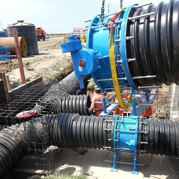 ASTM F2435 acanalados instalan tubos la cadena de producción estándar de ISO de 3000m m CSA