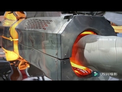 Línea de extrusión de tuberías RTP de acero reforzado para petróleo y gas