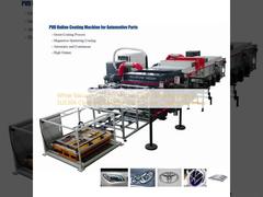 Máquina de recubrimiento al vacío blanca con frecuencia de 50Hz, material de cámara SUS304 y espesor de recubrimiento de 0.1-5μm